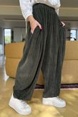 The Terry B Sia Pant Deep Moss